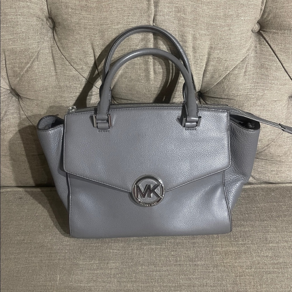 Michael Kors Dark Gray Satchel